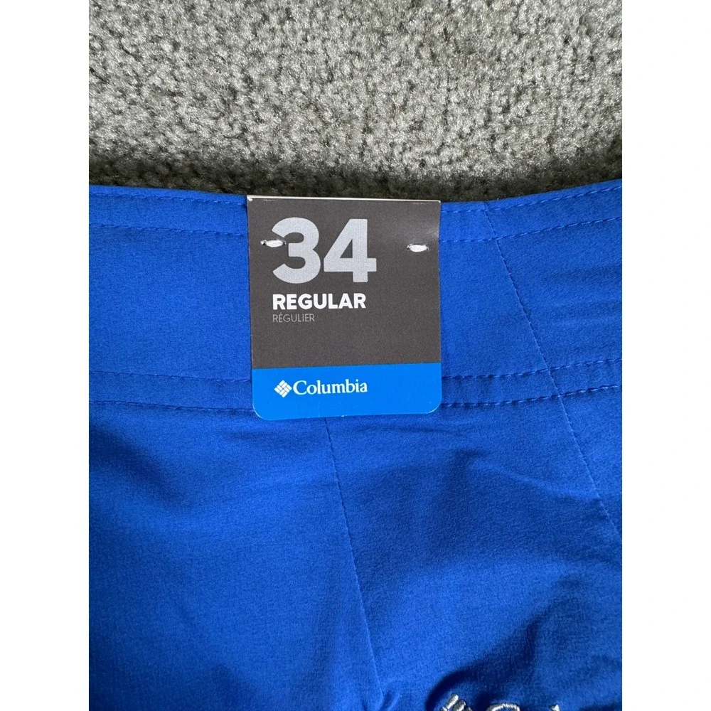 Columbia PFG Flag Series Boardshorts Mens 34 Blue Tennessee Fish Graphic XM0936